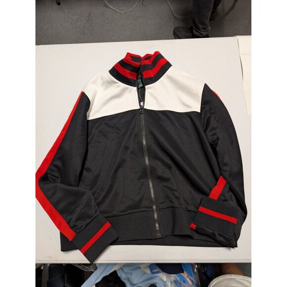 Wild Fable Women's Track Zip-up Jacket Black Size L - Picture 2 of 3